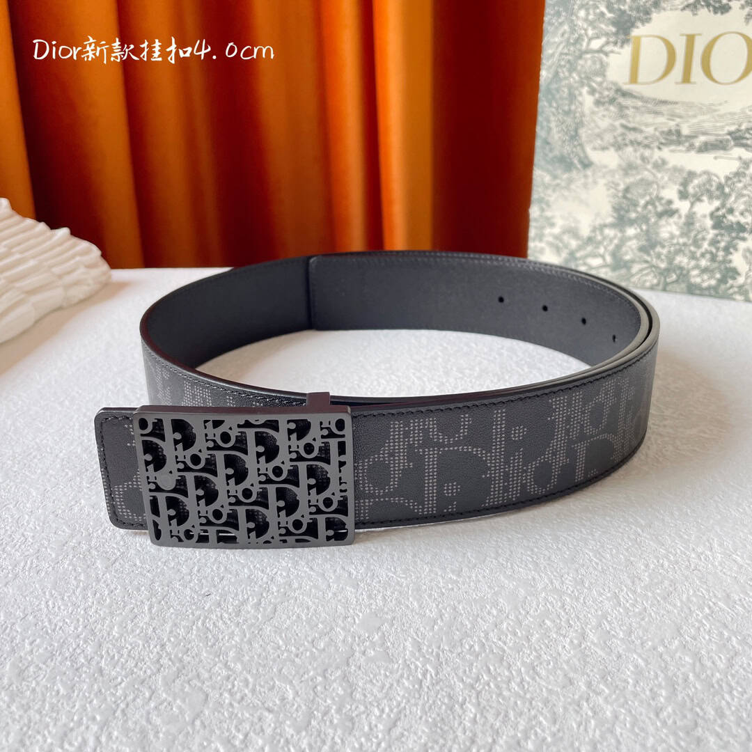 DIOR Belt Printed Genuine Leather – DB017