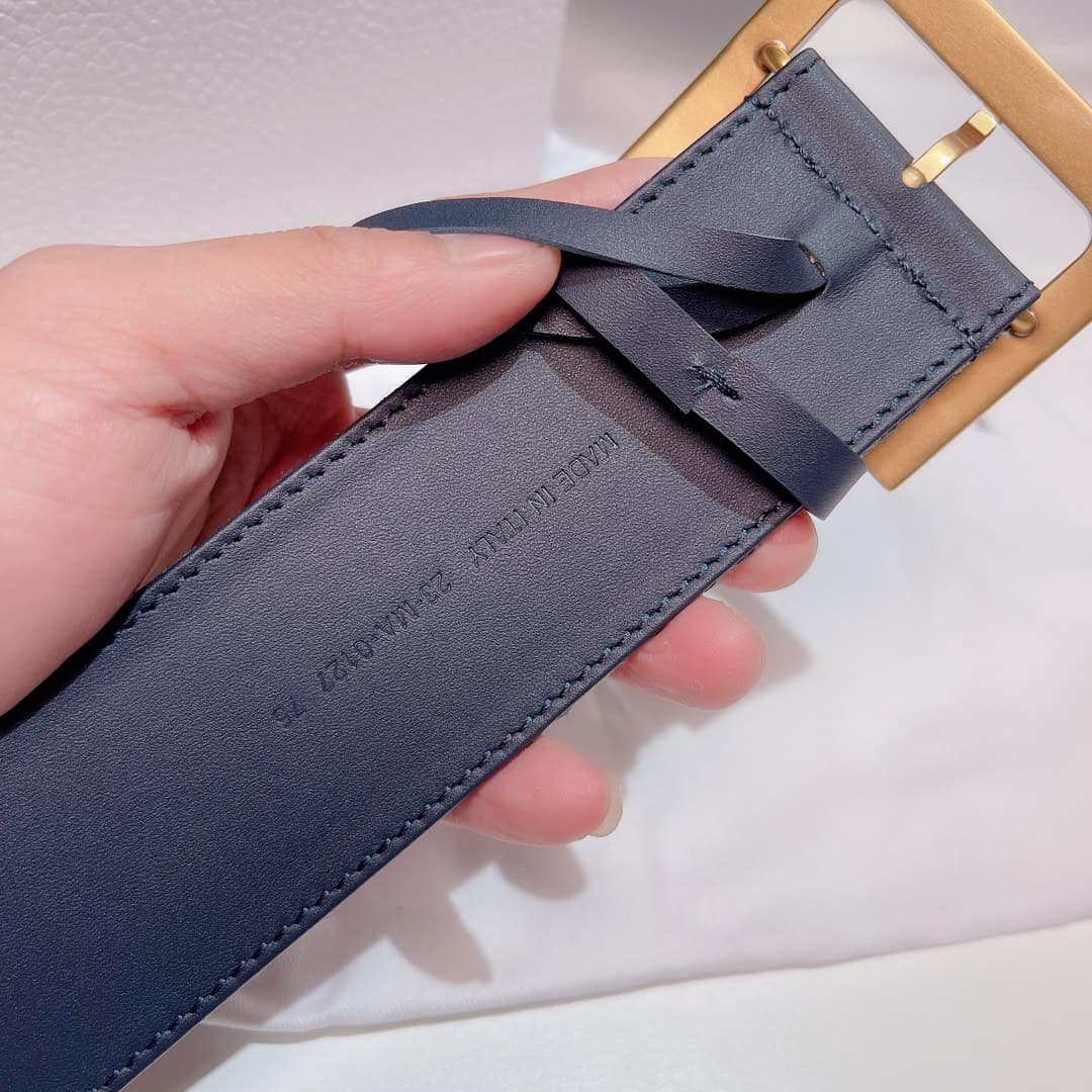 DIOR LOGO PLAQUE BELT – DB005