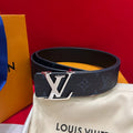 LV INITIALES 40MM REVERSIBLE BELT – LBE094