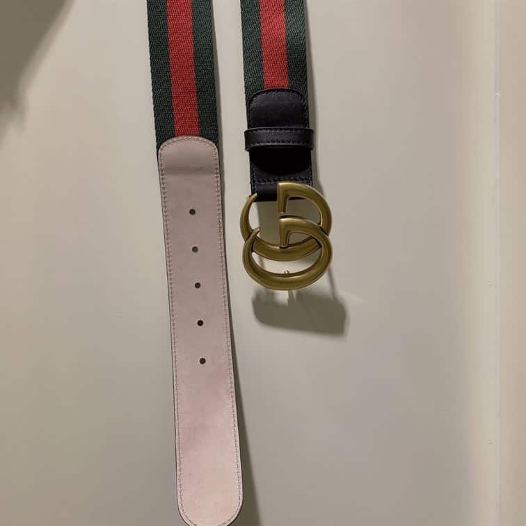 GUCCI BELT GREEN/RED WEB – GB014