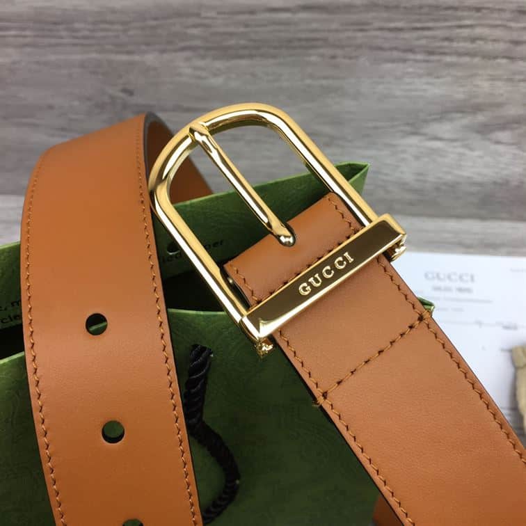GUCCI BELT WITH INTERLOCKING G DETAIL – GB040