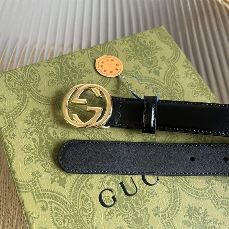 GUCCI BLONDIE BELT BLACK – GB047