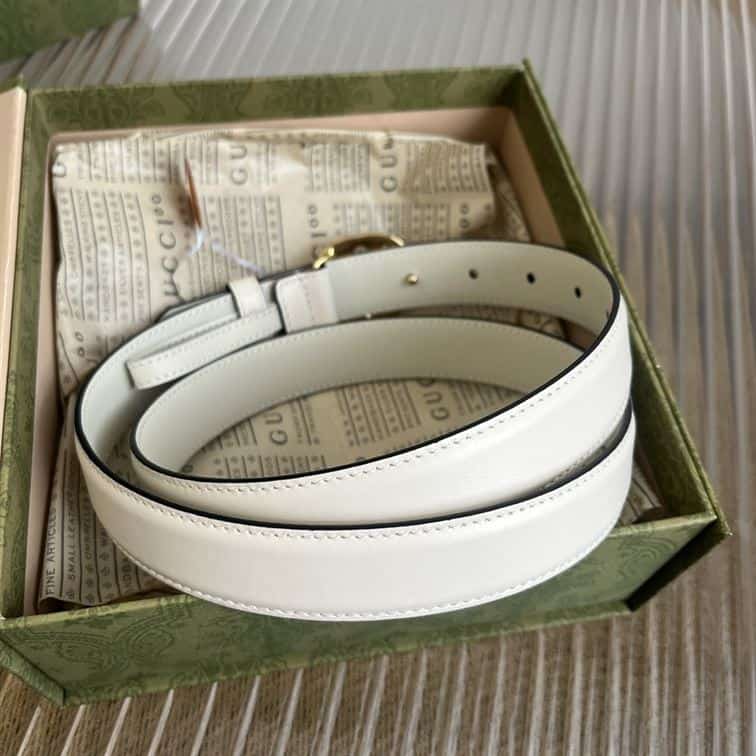 GUCCI BLONDIE BELT WHITE – GB046