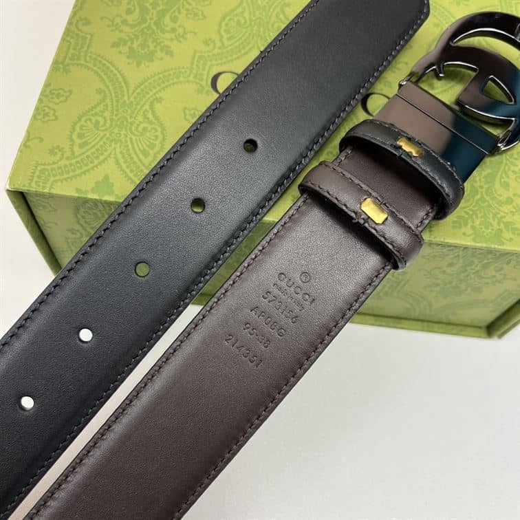 GUCCI GG MARMONT LEATHER BELT – GB027