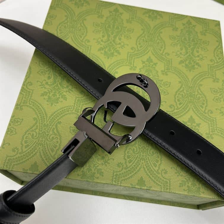 GUCCI GG MARMONT LEATHER BELT – GB027
