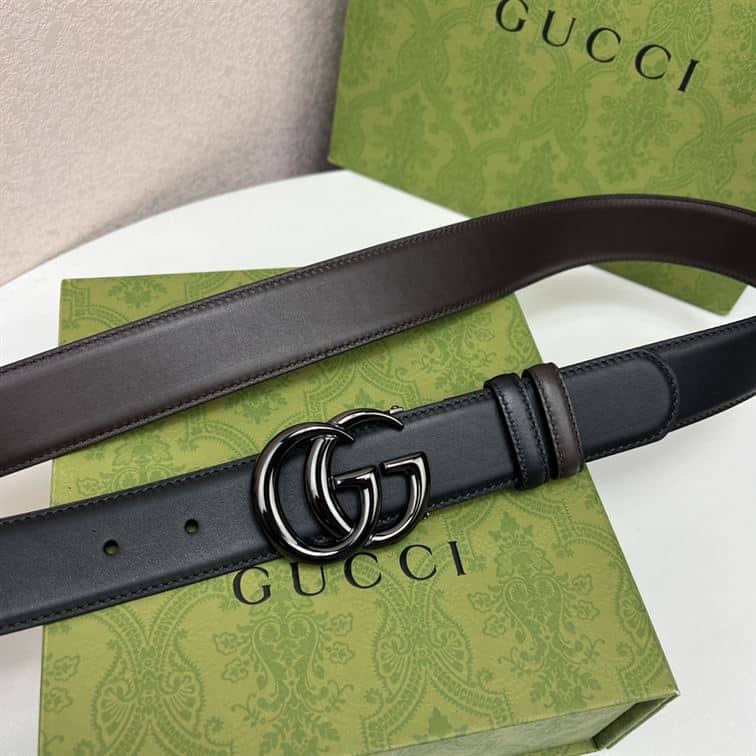 GUCCI GG MARMONT LEATHER BELT – GB027