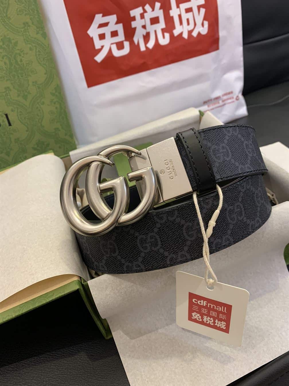 GUCCI GG MARMONT REVERSIBLE BELT – GB008
