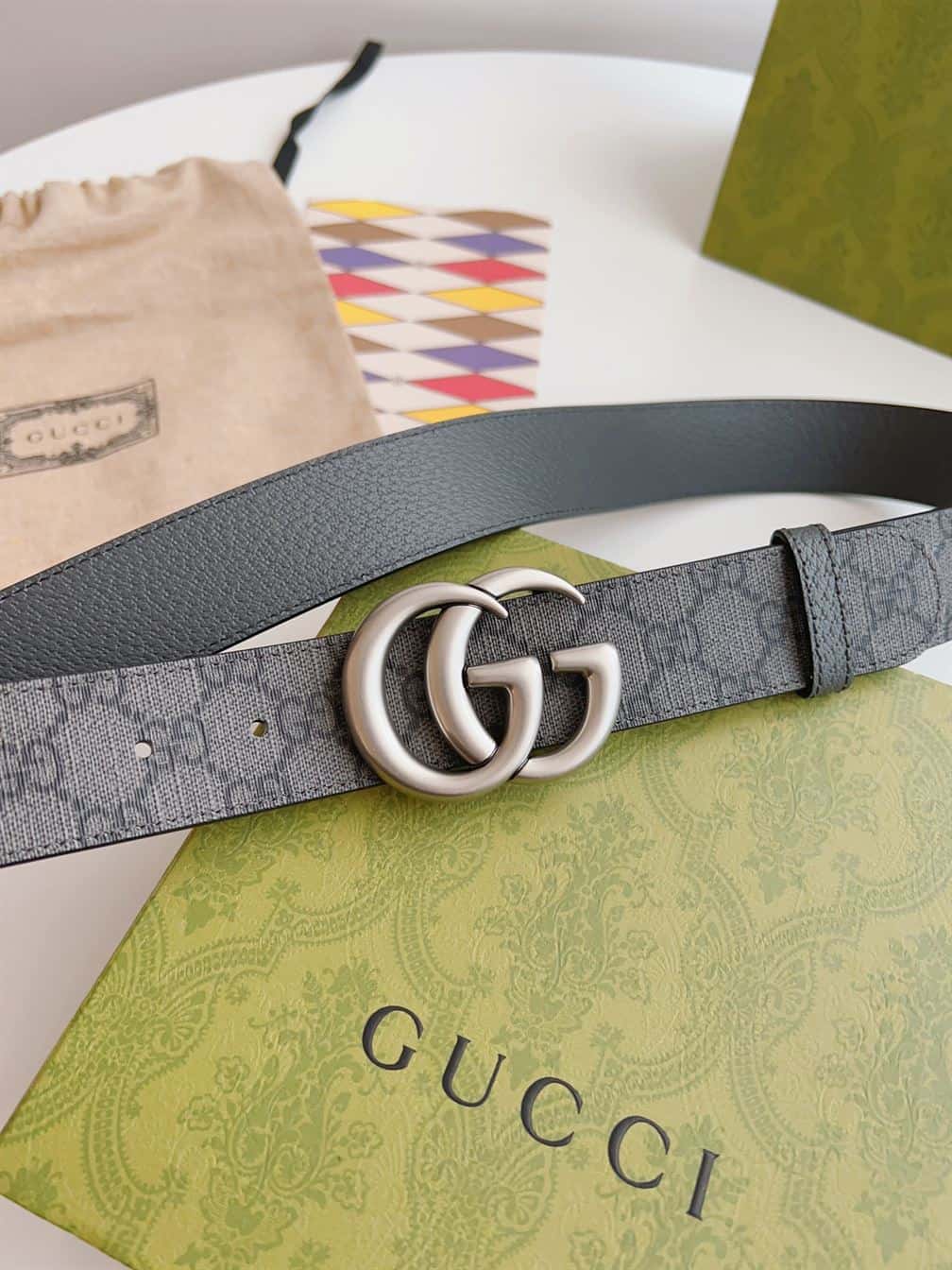 GUCCI GG MARMONT REVERSIBLE BELT – GB026