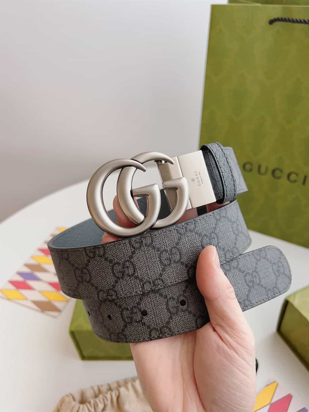 GUCCI GG MARMONT REVERSIBLE BELT – GB026