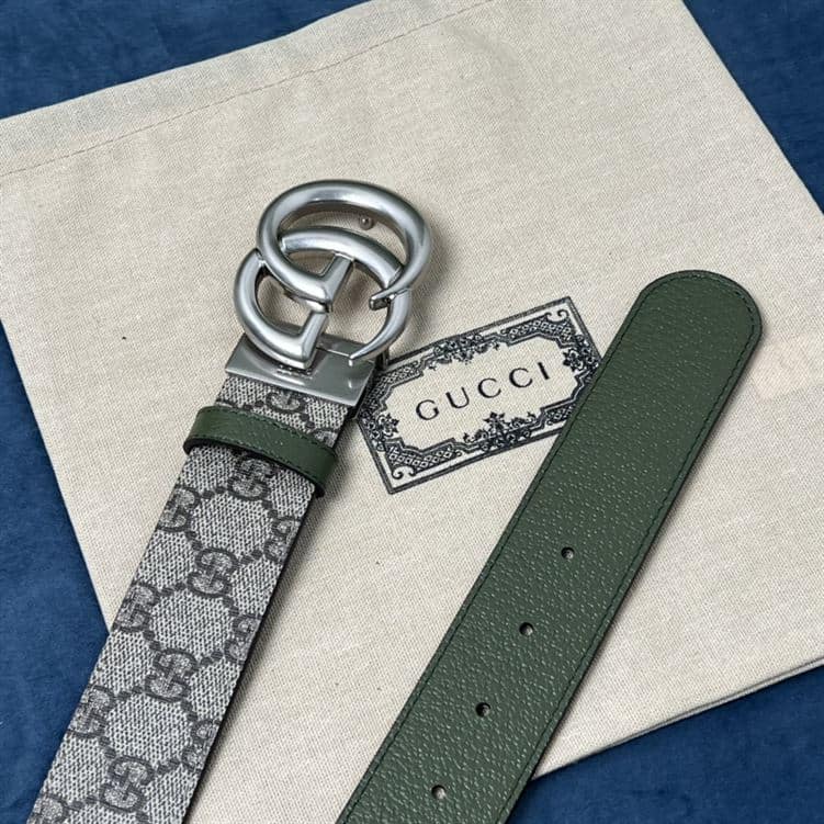 GUCCI GG MARMONT REVERSIBLE BELT IN BEIGE – GB030