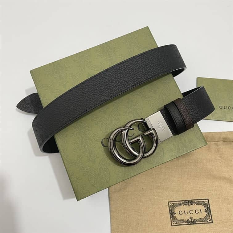 GUCCI GG MARMONT REVERSIBLE THIN BELT – GB013
