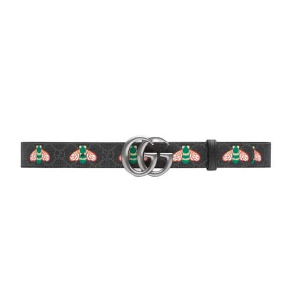 GUCCI GG MARMONT THIN BELT WITH BEES – GB033
