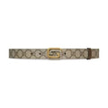 GUCCI REVERSIBLE BELT WITH SQUARED INTERLOCKING G – GB022