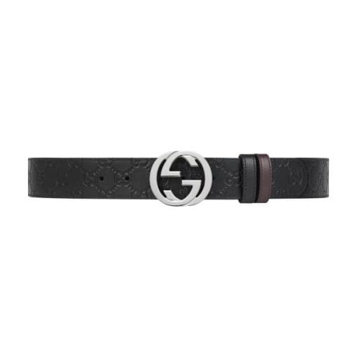 GUCCI REVERSIBLE GUCCI SIGNATURE BELT – GB025