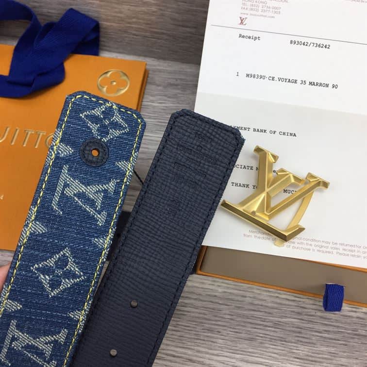 LOUIS VUITTON BELT DENIM – LBE030