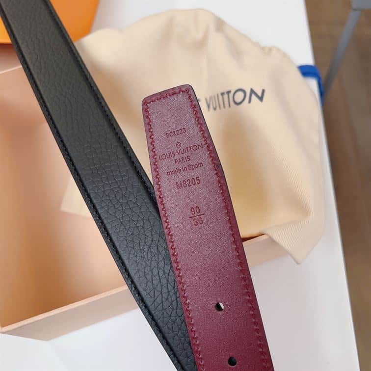 LOUIS VUITTON HERITAGE 35MM REVERSIBLE BELT – LBE024