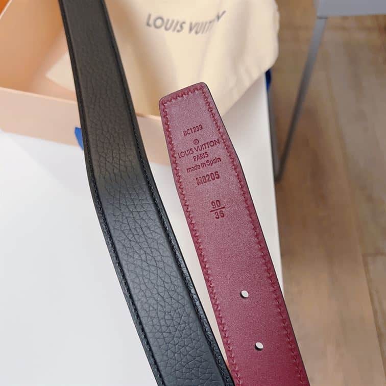 LOUIS VUITTON HERITAGE 35MM REVERSIBLE BELT – LBE026