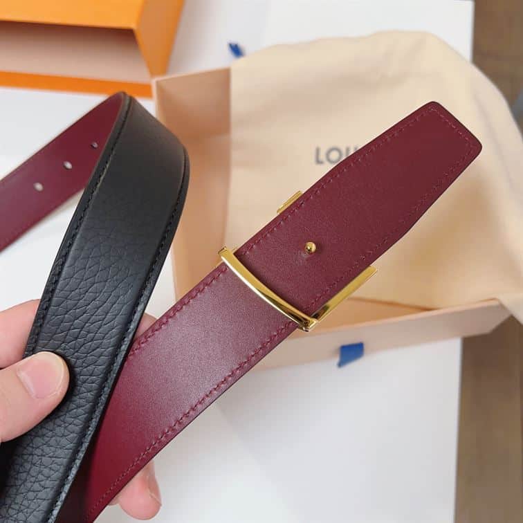 LOUIS VUITTON HERITAGE 35MM REVERSIBLE BELT – LBE026
