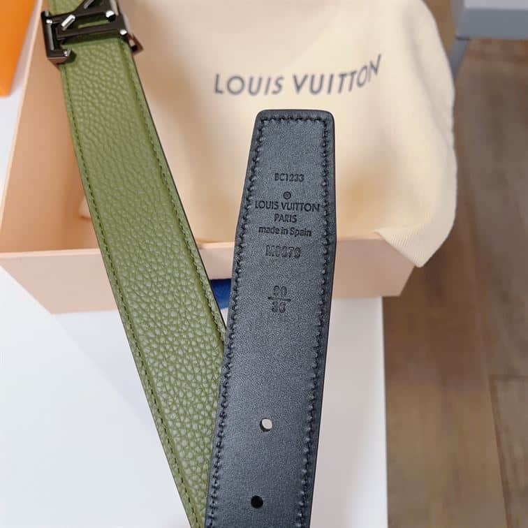 LOUIS VUITTON HERITAGE 35MM REVERSIBLE BELT – LBE036
