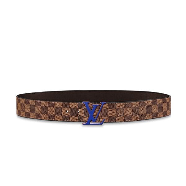 LOUIS VUITTON INITIALES 40MM REVERSIBLE DAMIER EBENE CANVAS BELT – LBE021