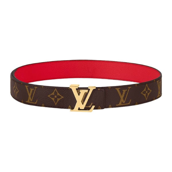 LOUIS VUITTON LV INITIALES 30MM REVERSIBLE BELT MONOGAM – LBE083