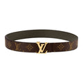 LOUIS VUITTON LV INITIALES 30MM REVERSIBLE BELT MONOGAM – LBE084