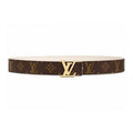 LOUIS VUITTON LV INITIALES 30MM REVERSIBLE BELT MONOGAM – LBE087