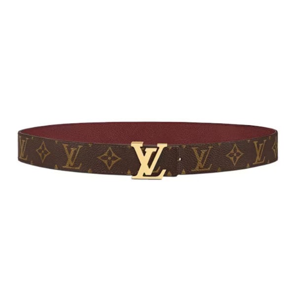 LOUIS VUITTON LV INITIALES 30MM REVERSIBLE BELT MONOGAM – LBE088