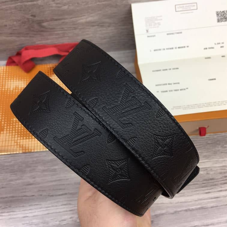 LOUIS VUITTON LV SHADOW 40MM REVERSIBLE BELT – LBE042