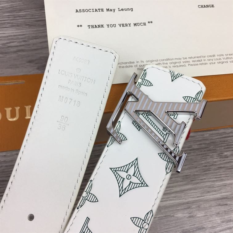 LOUIS VUITTON LV SHADOW 40MM REVERSIBLE BELT – LBE043