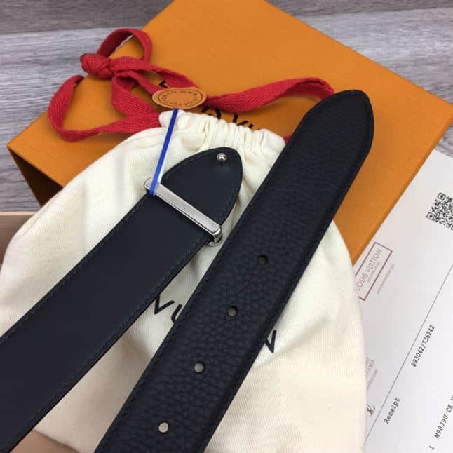 LOUIS VUITTON LV TRUNK 35MM REVERSIBLE BELT – LBE081