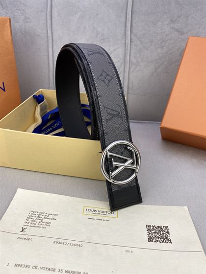 LOUIS VUITTON REVERSIBLE BELT CIRCLE – LBE068