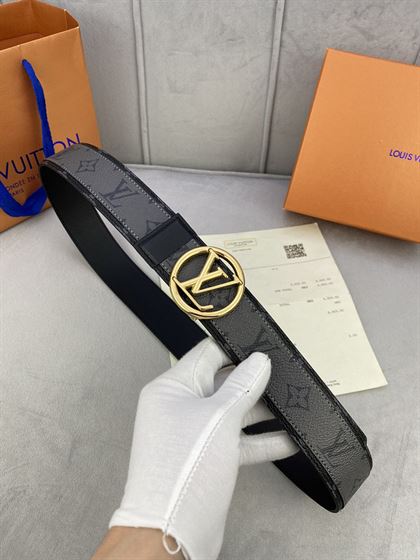LOUIS VUITTON REVERSIBLE BELT CIRCLE – LBE069