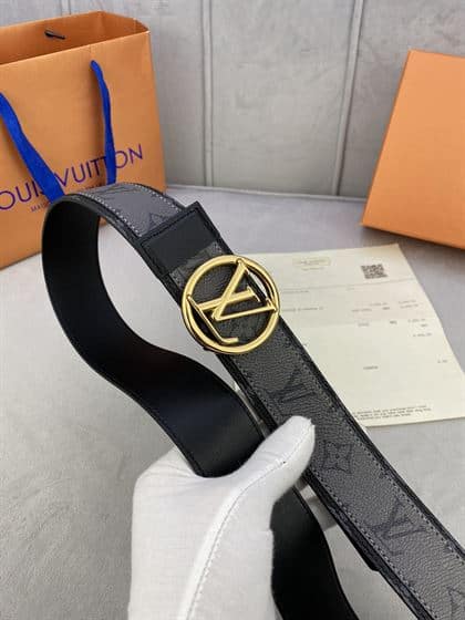 LOUIS VUITTON REVERSIBLE BELT CIRCLE – LBE069