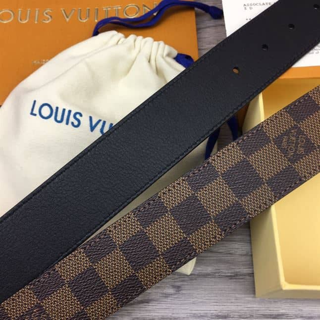 LV DAMIER EBENE NEO TRUNK 40MM REVERSIBLE BELT – LBE066