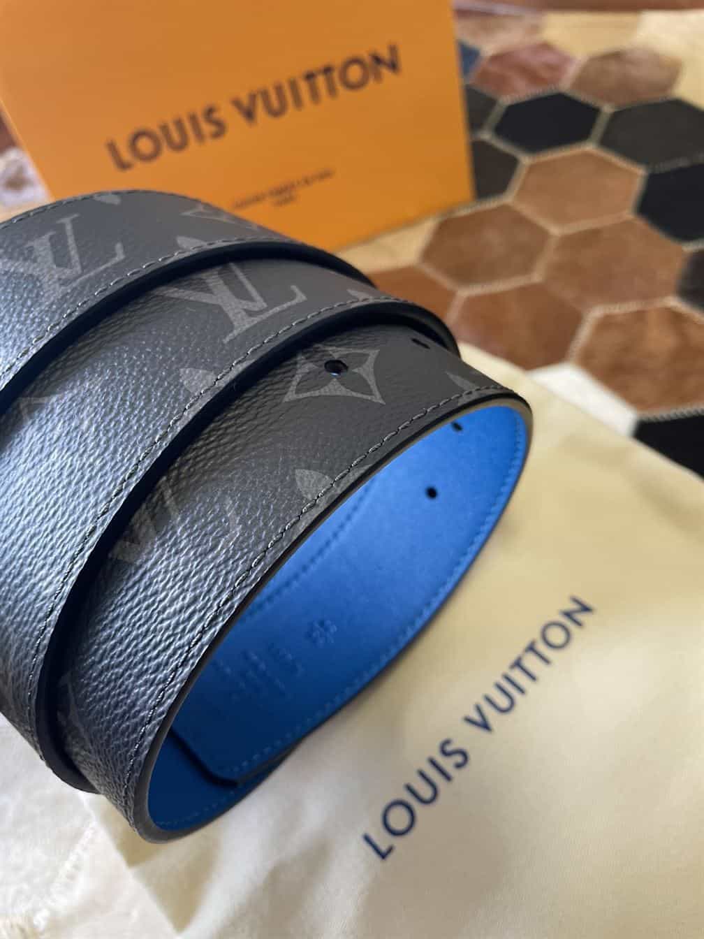 LV INITIALS 40MM REVERSIBLE BELT – LBE011