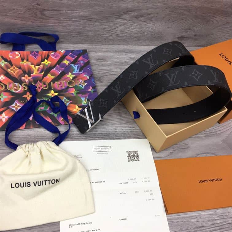LV PYRAMIDE 40MM BELT – LBE001