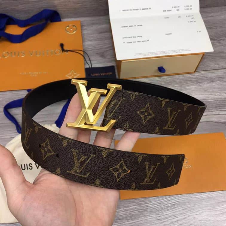 LV PYRAMIDE 40MM BELT – LBE018