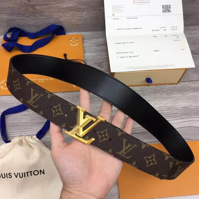 LV PYRAMIDE 40MM BELT – LBE018